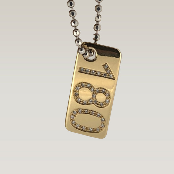 Number Chain & Pendant 180 (Selected Item)